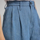 SPÓDNICA LEE Stella Pleated Short LIGHT LINNEN L37ANBYK 112107957
